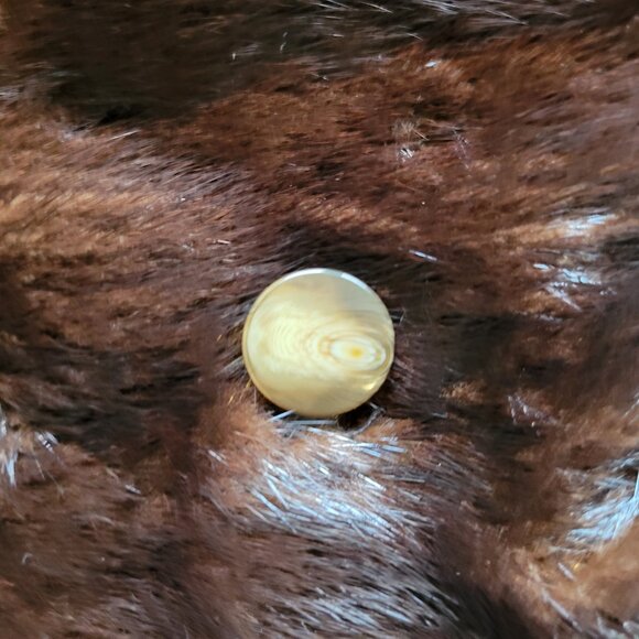 M Solomon Vintage Bemberg hooded fur coat - Picture 8 of 12